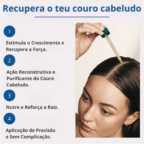 Pacote VivaRaiz Completo 90 Ampolas + 1 Roll - On + 1 Champô - VivaRaiz