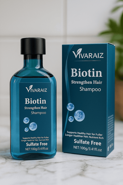 VivaRaiz Champô Fortalecedor com Biotina 100g - VivaRaiz