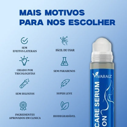 Pacote VivaRaiz Completo 90 Ampolas + 1 Roll - On + 1 Champô - VivaRaiz